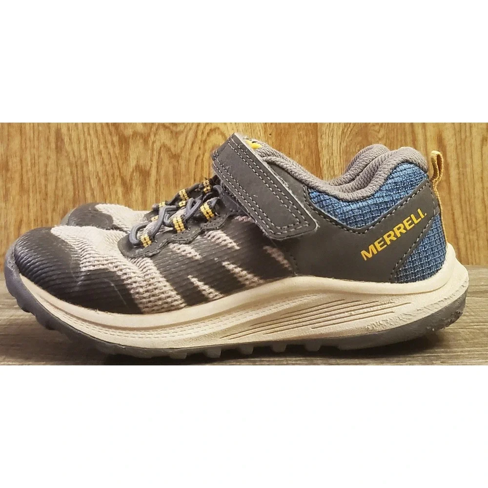 Merrell Nova 3‎ Sneaker Shoes Youth Size 12.5 Gray